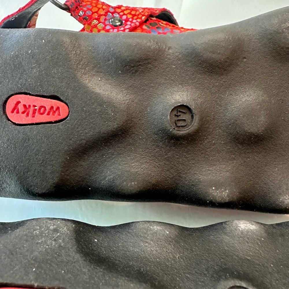 Wolky brand sandals size 40 sure 9 - Picture 4 of 4